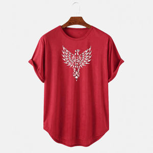 New Manufacture Top Men 100% Cotton Patchwork Plain Short Sleeve T-<b>Shirt</b> for Men With Logo Print - Product Image 2