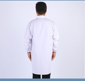 Gran oferta, bata de laboratorio médico profesional para hombres, calidad de gama alta con tela de punto, mangas largas, diseño de enfermera, uso hospitalario - Product Image 3