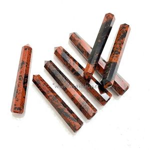 เสาหินออบซิเดียนมะฮอกกานีทรงปิรามิด ขนาด 3-4 นิ้ว พลังบวก จุดชักโครก จุดเรกิ ผู้ผลิตและส่งออกจากอินเดีย จำหน่ายออนไลน์ - Product Image 6