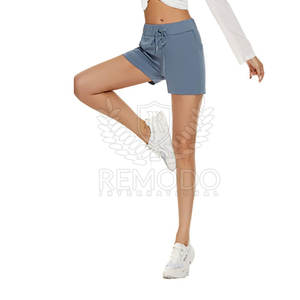 Pantalones cortos de mujer a precio razonable servicios OEM último estilo diseño personalizado ropa de calle pantalones cortos de mujer - Product Image 4