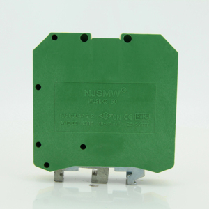 Din Rail nền tảng khối thiết bị đầu cuối uslkg50 ô tô vít khối thiết bị đầu cuối Brass & PC Chất liệu nylon Trái Đất khối thiết bị đầu cuối - Product Image 1