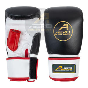 Customizable Leather Punching Mitt <b>Gloves</b> for <b>Martial</b> <b>Arts</b> <b>and</b> <b>Boxing</b> Training Power Sparring Fighting <b>Gloves</b> - Product Image 3