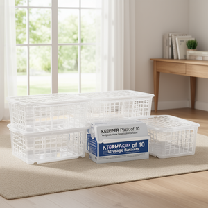 KEEEPER Paquete de 10 Cestas de Almacenamiento, Solución Versátil para la Organización del Hogar - Product Image 3