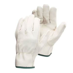 ถุงมือขับรถหนังแพะใส่สบาย, ถุงมือขับขี่หนังเพื่อความปลอดภัยของมือถุงมือหนังทำงาน - Product Image 5