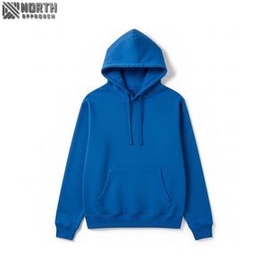 Sweat à capuche zippé surdimensionné unisexe de qualité supérieure-Polaire lourde, veste Streetwear décontractée, sweat à capuche doux et chaud avec poches avant - Product Image 6