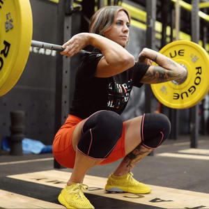 Custom Wholesale New Arrival 7mm <b>Neoprene</b> Compression <b>Knee</b> <b>Sleeves</b> for Powerlifting Weightlifting Squatting - Product Image 5