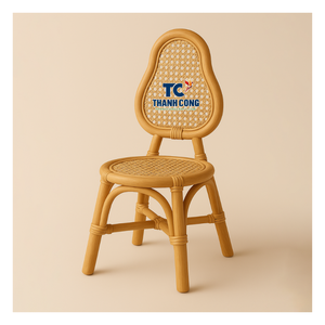 Venta caliente RATTAN KIDS CHAIR Artículo de tendencia para minoristas Vietnam Origin Custom Friendly Factory Support - Product Image 3