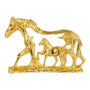 Accessoires élégants de maison de décor de table de cheval d'aluminium pour la décoration à la maison élégante - Product Image 6