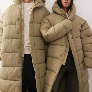 Chaqueta Acolchada Informal para Mujer, Gruesa, con Capucha, Relleno de Poliéster, Tejido con Memoria, Resistente al Viento y con Función Térmica para Invierno - Product Image 4