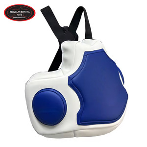 ABDULLAH MARTIAL ARTS-Protector de pecho con logotipo personalizado, resistente al desgaste, almohadilla para el vientre de boxeo más gruesa, tarifa al por mayor - Product Image 2