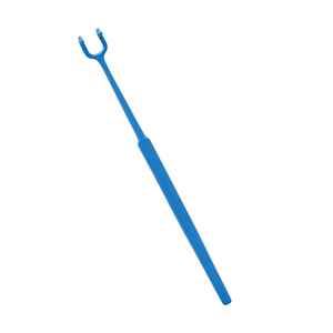 Retracteur à crochet en acier inoxydable manuel, instrument chirurgical certifié CE ISO13485 pour la chirurgie générale, longueur 16 cm - Product Image 2