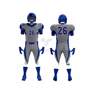 Uniformes de Fútbol Americano Personalizables, Pantalones Cortos 100% Poliéster, Transpirables, Duraderos, Antibacterianos, Ropa Deportiva para Equipos, Adultos - Product Image 1