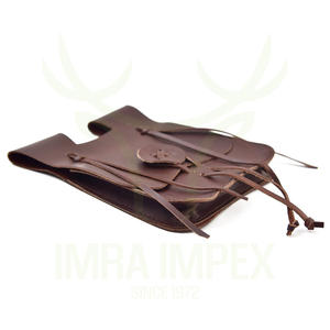 กระเป๋าคาดเอวสำหรับนักผจญภัยปรับแต่งได้ทำจากหนังวัวแท้5ออนซ์พร้อมห่วงปิด - Product Image 4