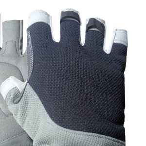 Guantes de seguridad de protección al aire libre para hombres Guantes de mecánico de cuero de moda en todos los colores - Product Image 3
