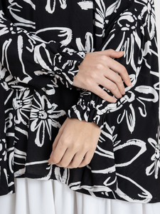 ผ้าคลุมศีรษะแบบครึ่งตัว Sanash Collections รุ่นใหม่ล่าสุด เสื้อผ้าอิสลามแบบดั้งเดิม สไตล์ชนเผ่าแอฟริกันสำหรับผู้หญิง ฮิญาบ - Product Image 4