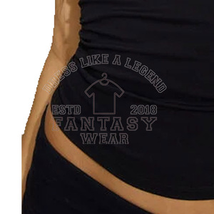 FANTASY WEAR OEM 2026 Camiseta sin Mangas de Verano de Algodón Suave y Premium para Mujer, Camiseta sin Mangas Casual de Alta Elasticidad con Diseño y Logotipo Personalizados - Product Image 6