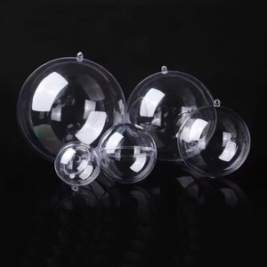Remplissage <span class=keywords><strong>en</strong></span> <span class=keywords><strong>plastique</strong></span> Transparent décoratif bricolage <span class=keywords><strong>boule</strong></span> <span class=keywords><strong>de</strong></span> noël transparente pour la décoration <span class=keywords><strong>de</strong></span> fête <span class=keywords><strong>de</strong></span> mariage d'anniversaire - Product Image 3