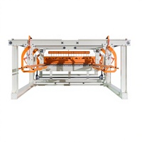Machine à souder les grillages métalliques en acier inoxydable entièrement automatique haute efficacité YZ GWC-D-2600, moteur à engrenages PLC, 5-12 mm, 90 coups/min, 1