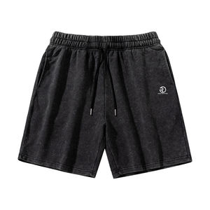 ชุดซักแบบกรดชุดฤดูร้อนสำหรับผู้ชายชุดสั้นลำลองแบบหลวมสำหรับผู้ชายและผู้หญิงแฟชั่นซักออกแบบได้ตามที่ต้องการ - Product Image 3