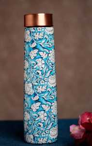 Botella de Agua de Cobre de Gran Tamaño con Acabado Antiguo, a Prueba de Fugas, para Adultos, Botella de Cobre para Beber Agua - Product Image 4