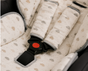 Housses de siège auto pour bébé en mousseline de coton 100% douce, universelles, respirantes, coussinets de poussette, fournisseur direct, fabriqué en Turquie - Product Image 1