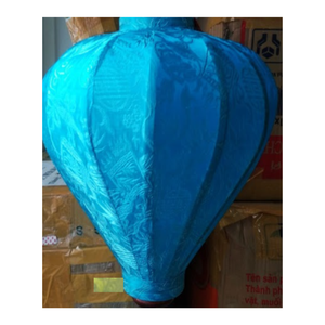 Linternas de seda hechas a mano para cada ocasión, farol de tela de seda vietnamita colgante, farolillos de seda coloridos de Vietnam 2024 - Product Image 3