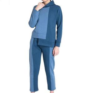 Conjunto Deportivo de 2 Piezas para Mujer, Invierno 2026, Sudadera con Capucha y Pantalones Deportivos, Casual, Felpa Sólida, Secado Rápido, Transpirable, Ecológico, Antiolor - Product Image 1