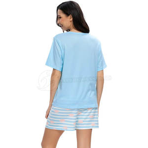 Ropa deportiva de verano 2023 para mujer, conjunto de 2 piezas, camiseta de manga corta estampada, pantalones cortos, estilo informal, patrón sólido, decoración XL 6XL, oferta - Product Image 4