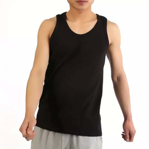 Venta Directa de Fábrica 2025, Material Personalizado de Alta Calidad, Camiseta de Verano Informal para Hombre, Sin Mangas - Product Image 5