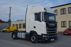 รถบรรทุกมือสอง ปี 2021 ยี่ห้อ SCA NIA รุ่น R450 STANDARD 4X2 น้ำหนักบรรทุก 70 ตัน ระยะทาง 647,000 กม. กำลัง 450 แรงม้า ความจุ 10,837 ซีซี เครื่องยนต์ดีเซล EURO6 เกียร์อัตโนมัติ ระบบส่งกำลัง 6X2 - Product Image 2