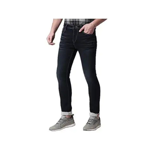 Pantalones Vaqueros de Mezclilla de Color Recto para Hombre, Ajustados, al por Mayor, Nuevos, con Cierre, Servicio OEM - Product Image 2