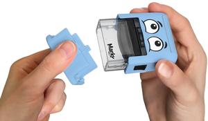 Tampon nominatif double face DIY avec tampons Marky Tampon en caoutchouc pour vêtements pour enfants pour marquage de nom de logo personnalisé - Product Image 4