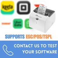 Impresora Térmica MHT L80G B2B al por Mayor, ODM, 80mm, 2 en 1, Impresora de Tickets y Etiquetas, Imprimante Thermique, 203DPI, USB de Escritorio