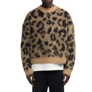 Pulls en laine tricotés pour hommes en gros, fournisseur de vêtements en tricot sur mesure OEM, fabrication directe, chaud et confortable pour l'hiver - Product Image 5