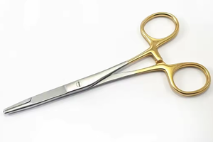 Porte-aiguille Pince à moustiques en acier inoxydable Pince chirurgicale droite pour moustiques hémostatiques en acier inoxydable - Product Image 4