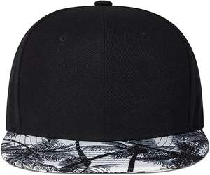 หมวกเบสบอลทูโทนสำหรับผู้ชายหมวกกีฬาแฟชั่นสำหรับผู้ชายหมวกปักโลโก้แบบกำหนดเอง5แผง3D - Product Image 2