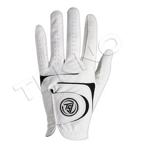 Gant de golf Pro Premium respirant blanc durable de haute qualité en cuir véritable Cabretta - Product Image 6