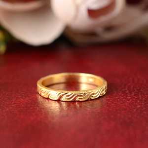 ใหม่ขายส่งตอกรูปแบบเมฆแหวนผู้หญิง18พันทองชุบทองเหลืองแฟชั่นแหวนนิ้ว - Product Image 1