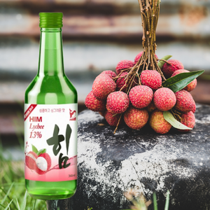 Korean Alcoholic Beverage From Vietnam Manufacturer Good Price <b>Lychee</b> Flavor Drink Directly Glass Bottle Korean Drinking Soju - Product Image 6
