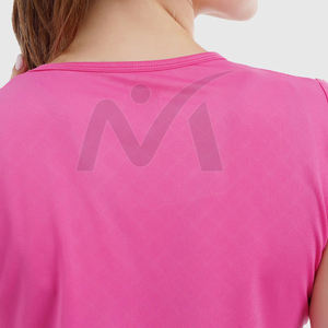 Camisola de moda con cuello en V para mujer, camiseta sin mangas con ribete de encaje con tela transpirable suave y elástica para ropa informal cómoda - Product Image 6