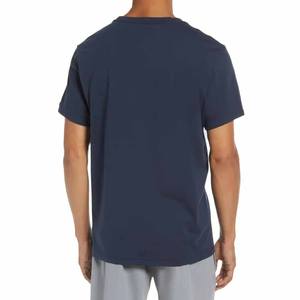 Custom Men's Long Cotton Tee T-Shirt with <b>Bamboo</b> Fiber <b>Screen</b> Printing Design - Product Image 5