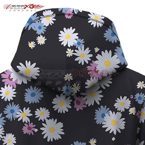 Sweat à capuche respirant pour femmes avec illustration de sublimation personnalisée et sweat à capuche de sublimation à la mode de style Streetwear léger - Product Image 5