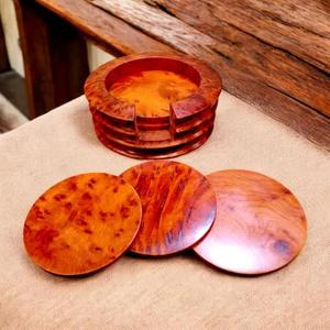 Artesanía de Madera de Tuya Marroquí de Lujo, Hecha a Mano, Raíz de Tuya Natural, Decoración Tradicional Marroquí para el Hogar, Regalo - Product Image 1