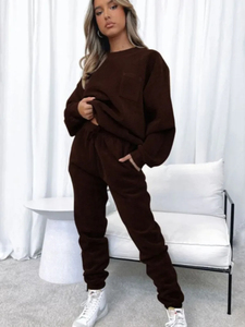 Survêtements pour femmes en coton 100% de qualité supérieure, grande taille, vêtements d'hiver les plus vendus avec motif uni imprimé personnalisé par sublimation - Product Image 6