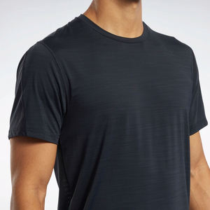 Chemises tri-mélange personnalisées avec impression sérigraphique, t-shirts noirs pour garçons/hommes selon les exigences et la demande du client. - Product Image 3