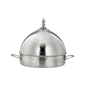 Casserole ronde Hotpot de grande capacité Chauffe-plats de table pour la maison et le mariage Hotpot de service alimentaire. - Product Image 1