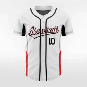 Ensemble d'uniformes de baseball respirants personnalisés, chemises imprimées par sublimation de logo, maillot de baseball et softball de haute qualité en polyester 100% - Product Image 4