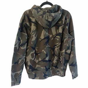 Men's Winter Camo Zipper Hoodie 100% Cotton pullover Fleece Breathable Full Zip <b>up</b> Hooded Embroidered 100% Cotton Men's Hoodies - Product Image 2