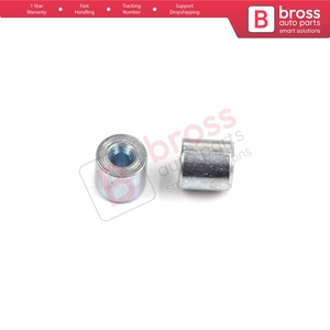 BCR003 BCR003 สายเคเบิลรีเลย์หน้าต่าง สายรัด ปลายสาย หมุดยึด 5x5/1.7 มม. 100 ชิ้น - Product Image 2