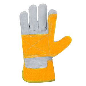 Gants de travail confortables en cuir de vache de haute qualité, protection industrielle des mains, gants de sécurité pour le travail - Product Image 2